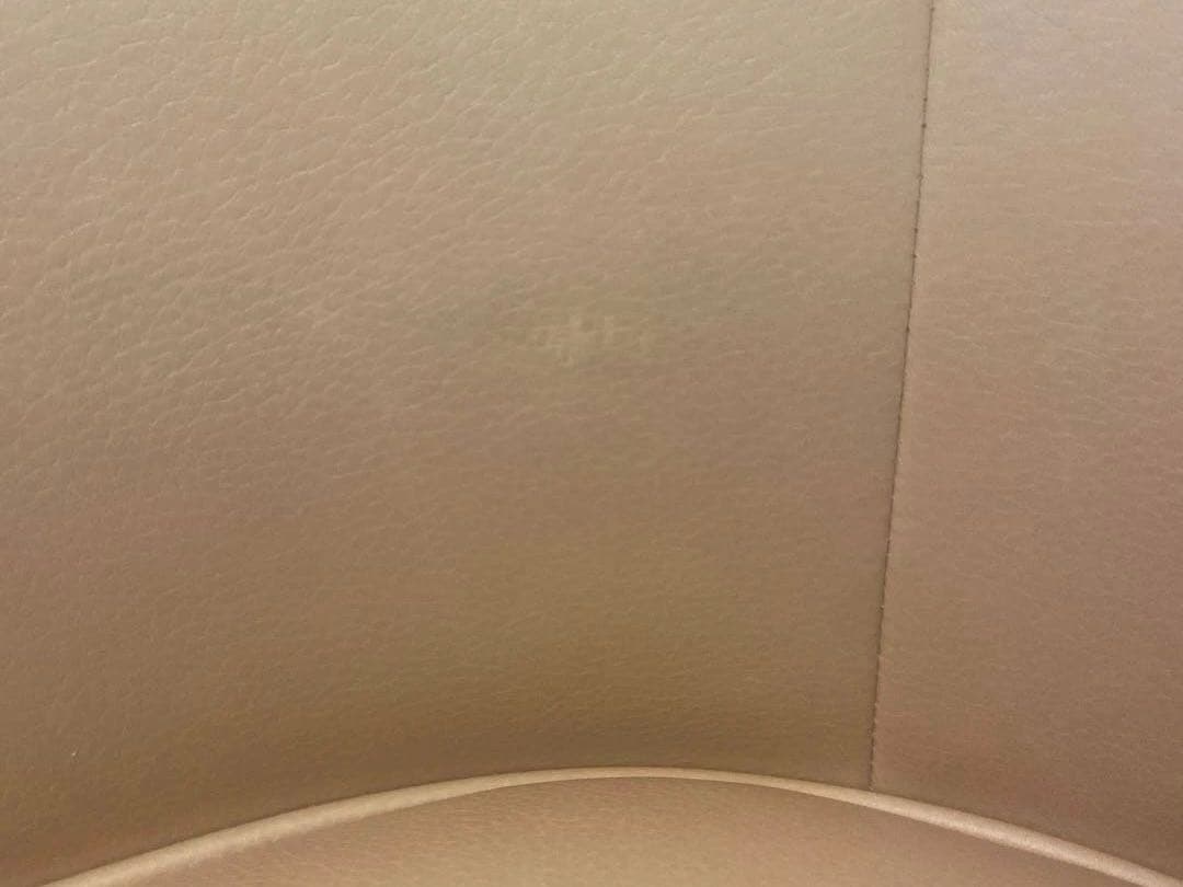 Francfrancピンク 合成皮革 2人掛けソファ