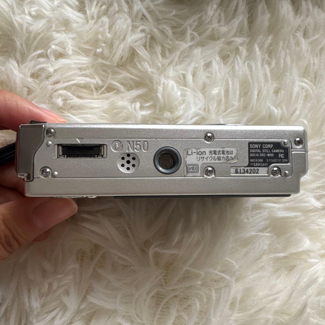 デジタルカメラ SONY Cyber-shot DSC-W80 7.2MP