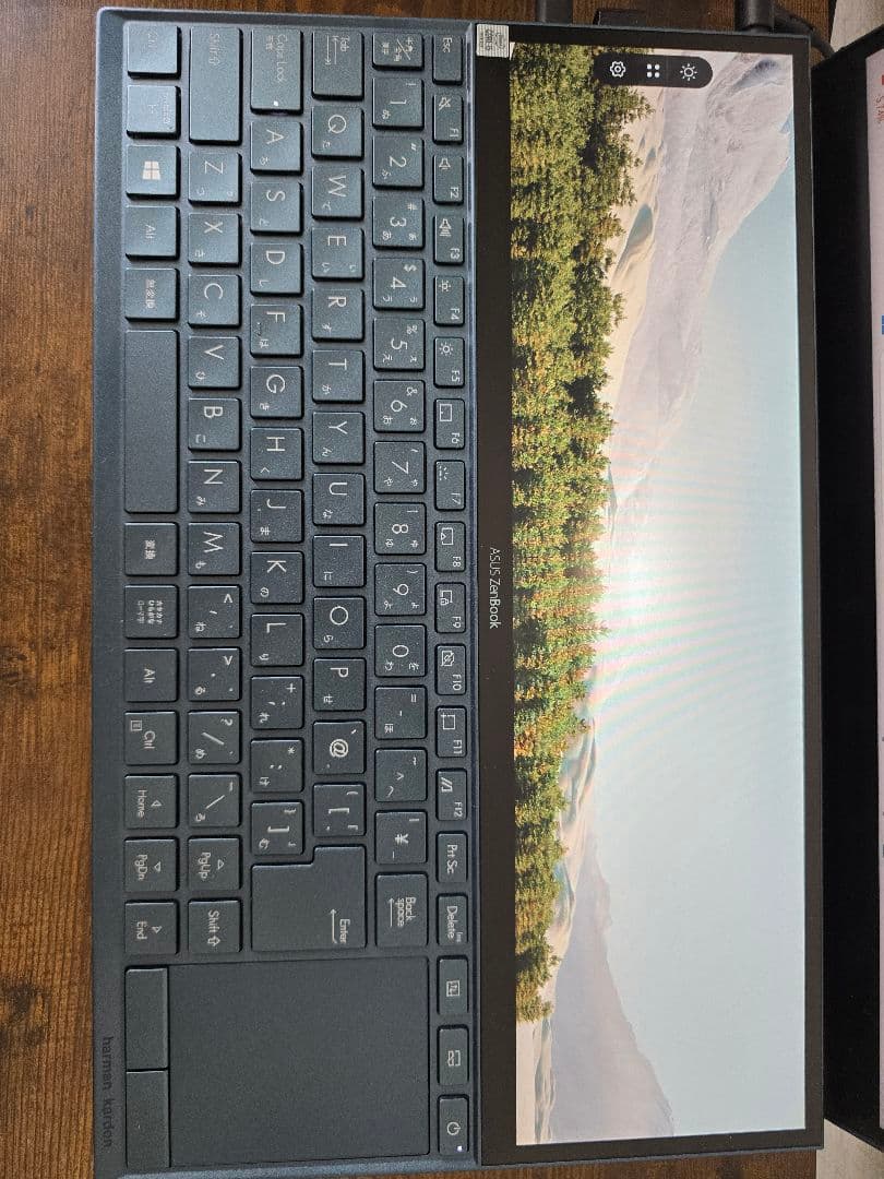 ZenBook Duo UX481FL 2画面ノートPC【箱つき】