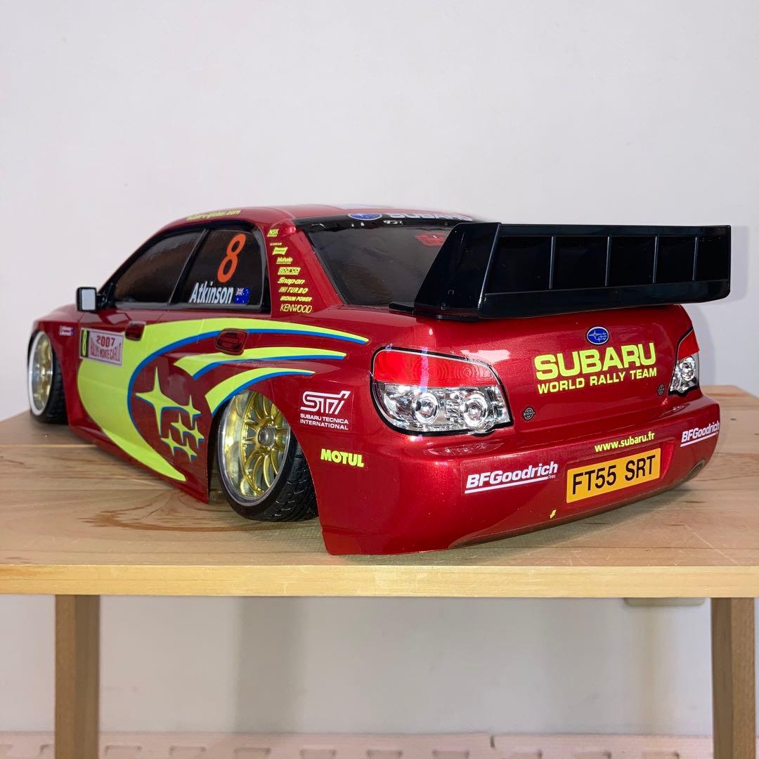 タミヤ　インプレッサ'07 WRCモンテカルロ ボディ