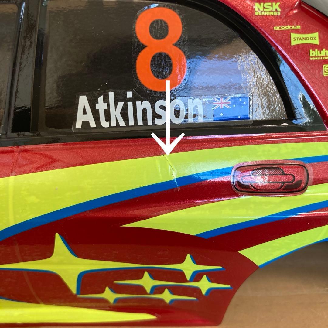 タミヤ　インプレッサ'07 WRCモンテカルロ ボディ