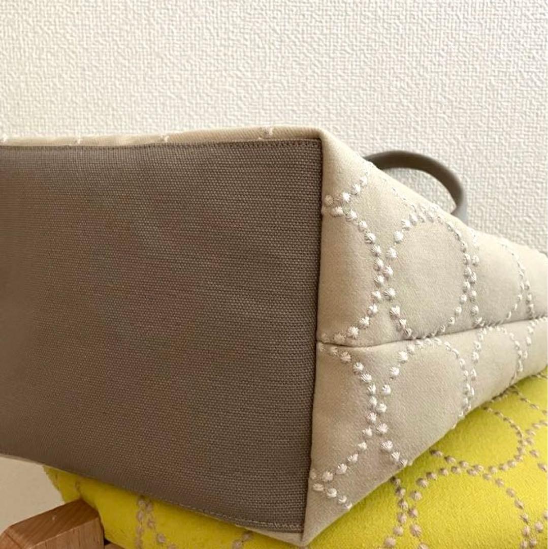 トートバッグ　dopタンバリン エクリュ