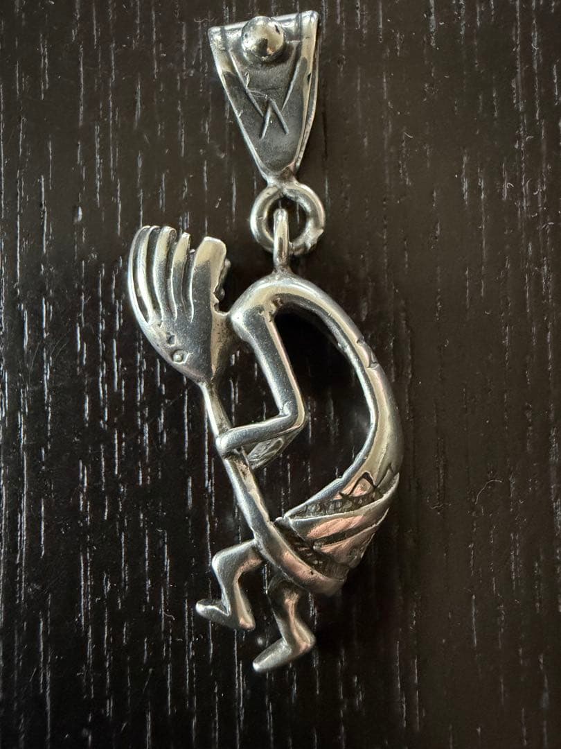 ヴィンテージ ココペリ シルバーペンダント ネイティブアメリカン刻印あり