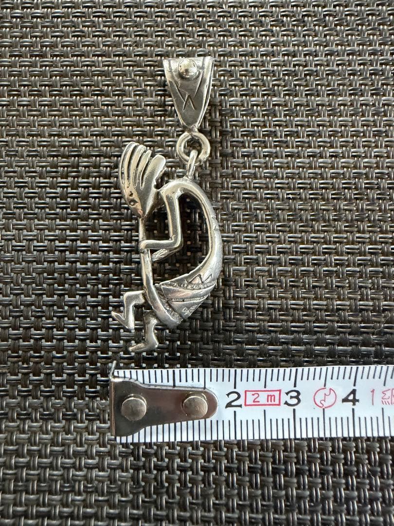 ヴィンテージ ココペリ シルバーペンダント ネイティブアメリカン刻印あり