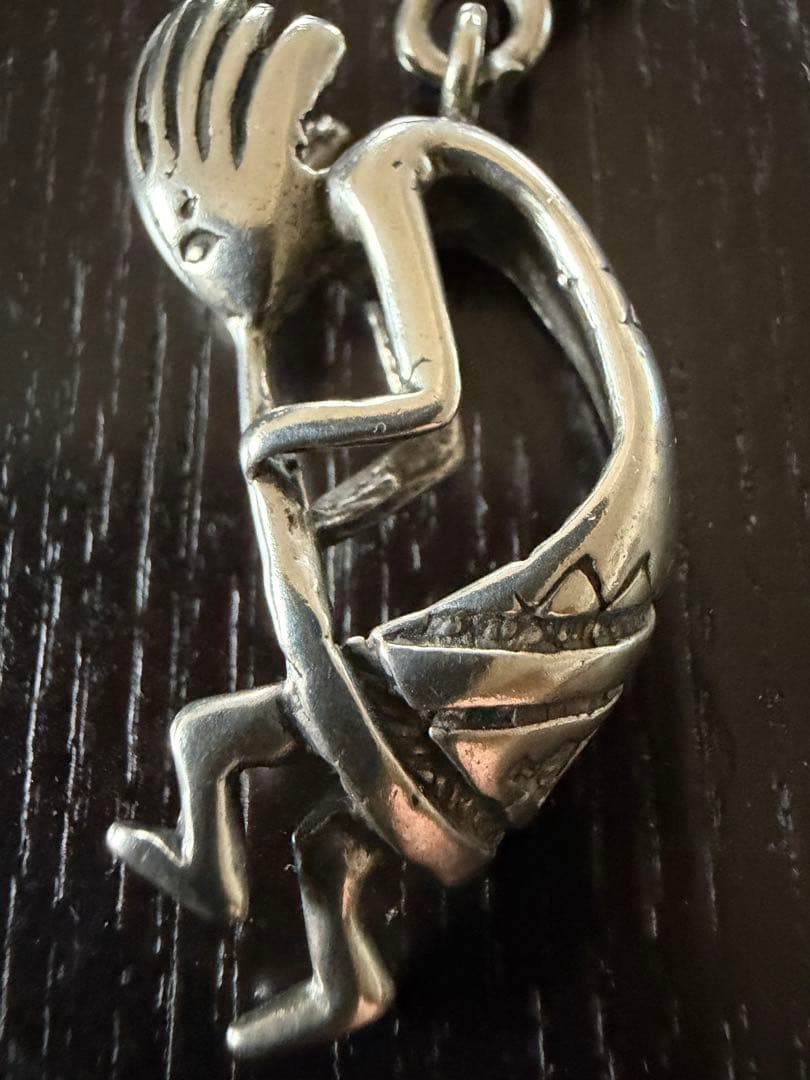 ヴィンテージ ココペリ シルバーペンダント ネイティブアメリカン刻印あり