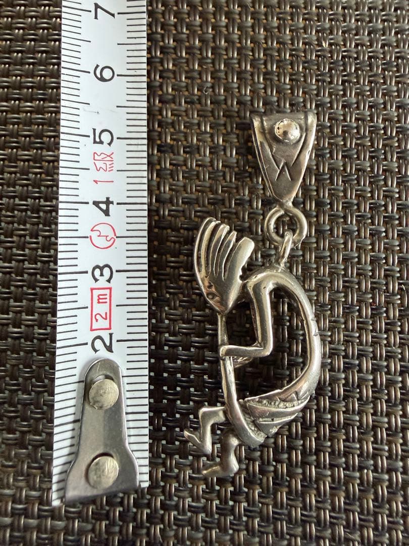 ヴィンテージ ココペリ シルバーペンダント ネイティブアメリカン刻印あり