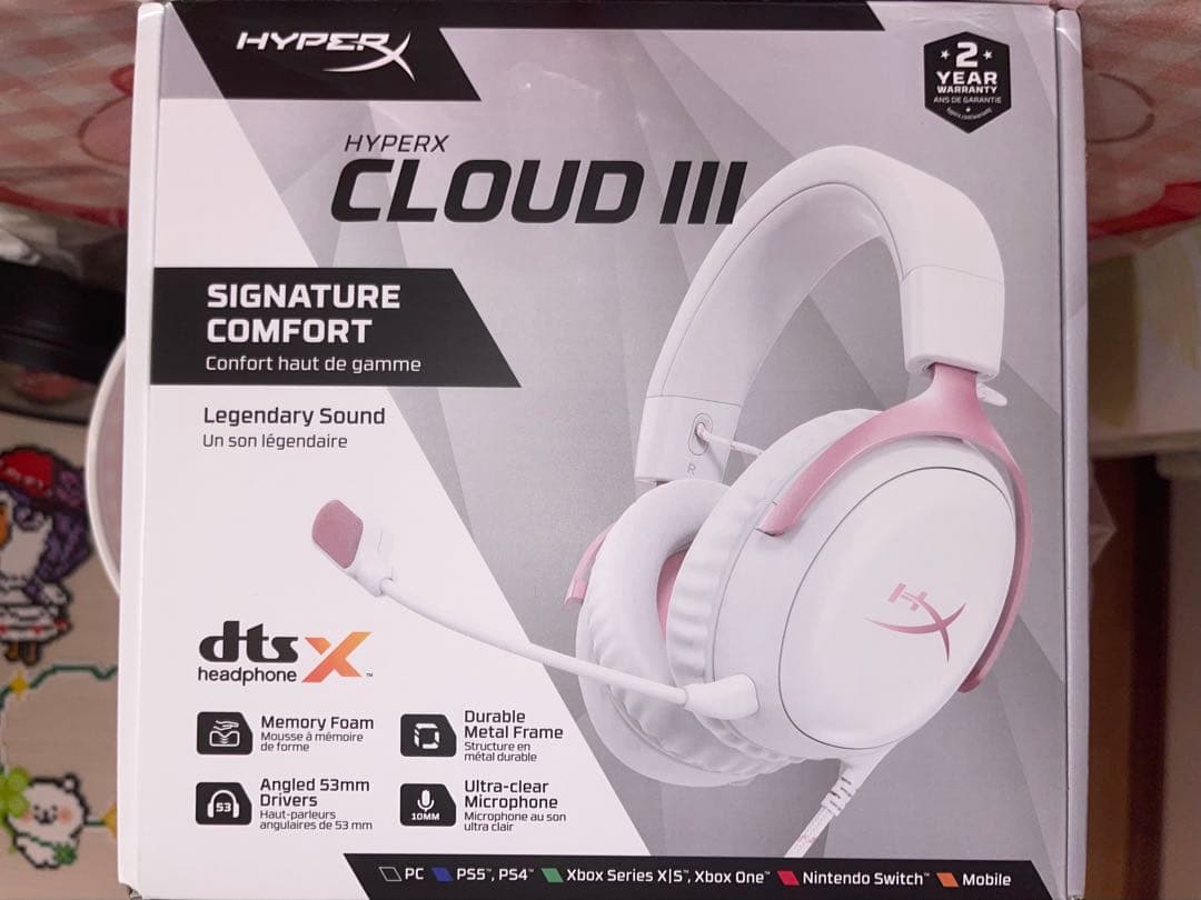 HyperX Cloud III  ゲーミングヘッドセット