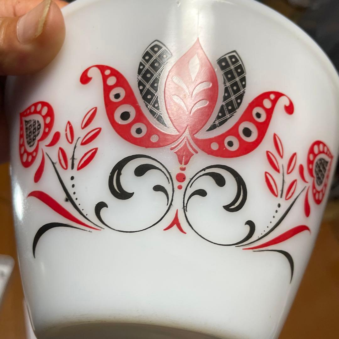 Fire King モダンチューリップミキシングボウル S size