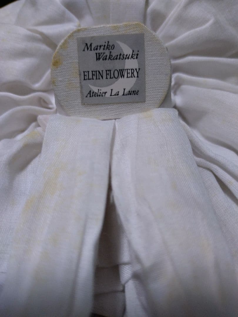 若月まり子 ビスクドール 白いドレス