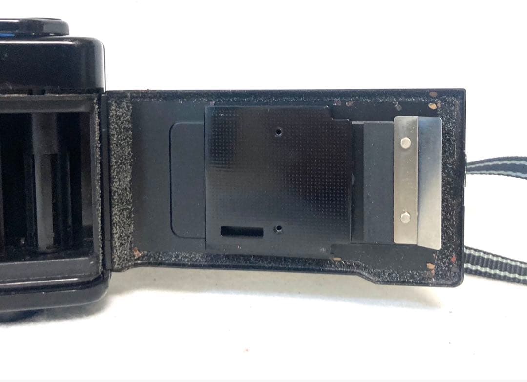 【動作確認済 外観美品】Konica C35 EF3 青 希少カラー フィルム