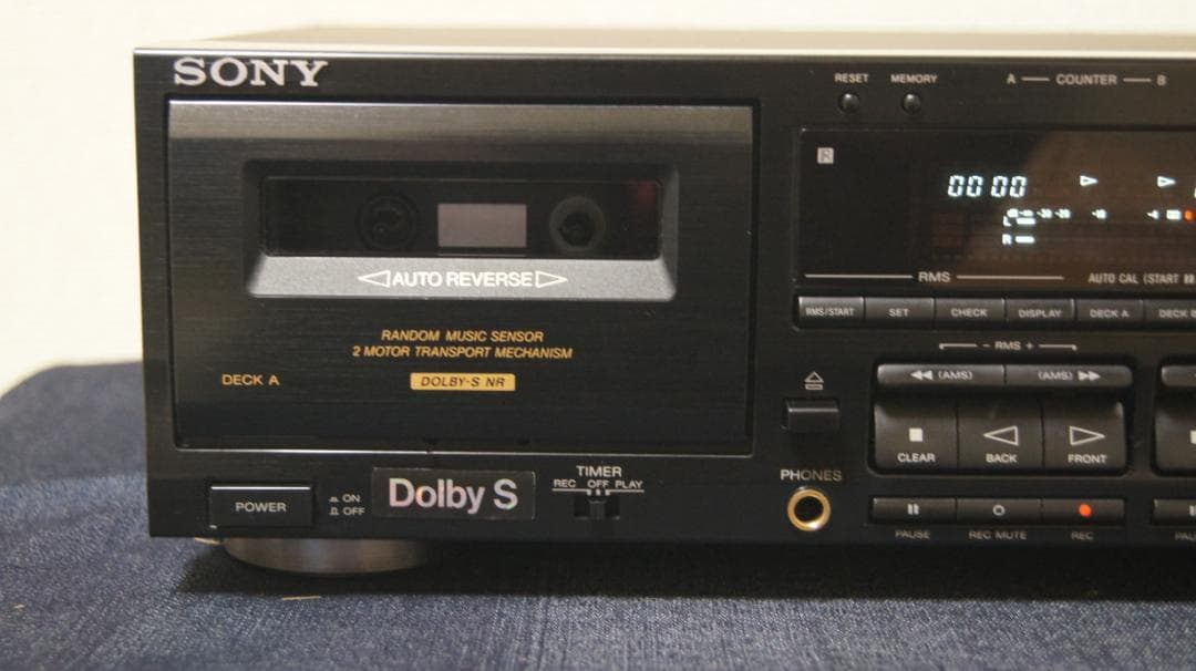 ソニー　カセットデッキ　TC-WR705S 整備動作品