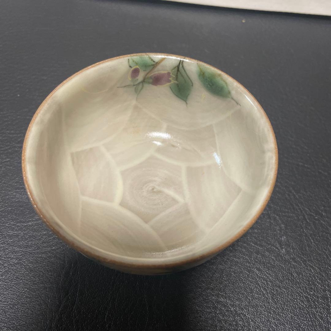 清水焼 湯のみ 茶碗 花 揃え 5客 セット 来客用　1客割あり
