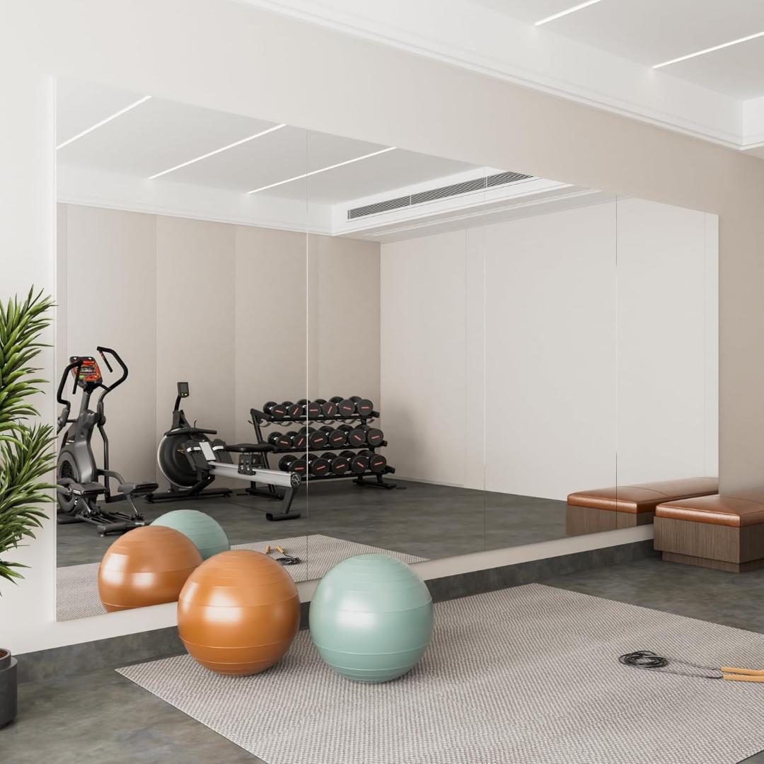 brisafe 割れないミラー 120X200CM 1枚 フレームレス 207