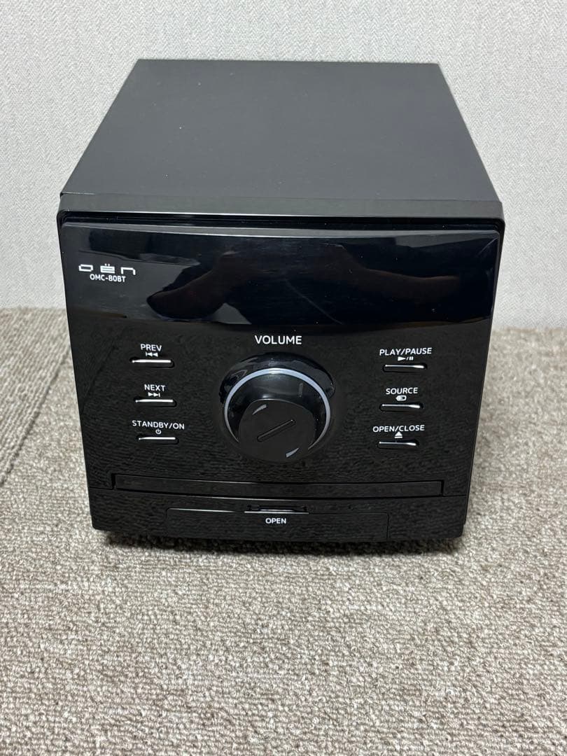 DOSHISHA OMC-80BTミニコンポ ブラック