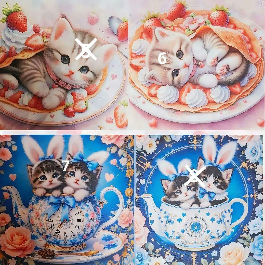 オーダー用在庫パネル♥️ハンドメイド品　過去の在庫分可愛い猫②