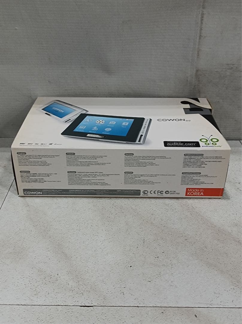 八6430【美品】COWON デジタルオーディオプレーヤー D2