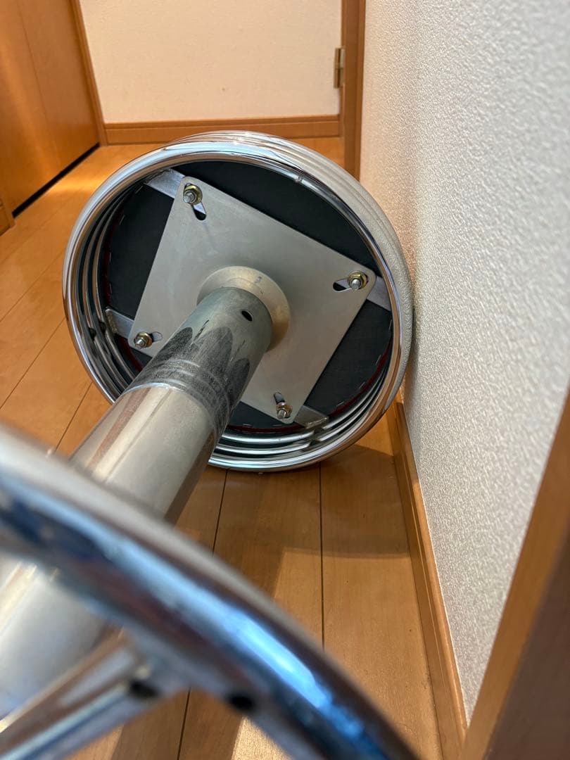 バーガーキング、赤いバーチェア、回転式、2000年代初頭　11.6kg