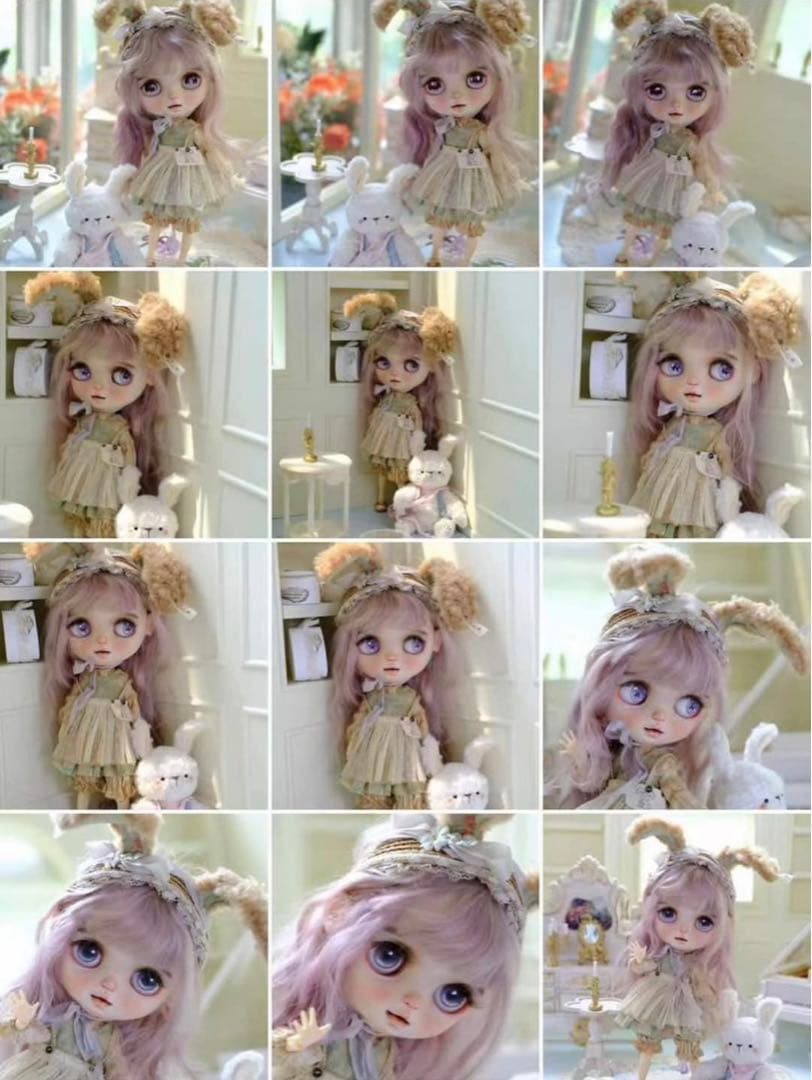 カスタムブライス ドール かわいい きれい キラキラ 海外作家様 お嬢様