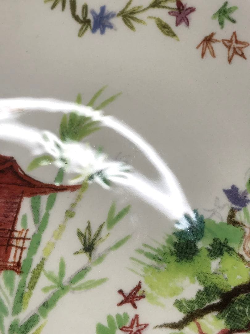 【USED美品】GIEN ジアン　jardins 22cm 4P