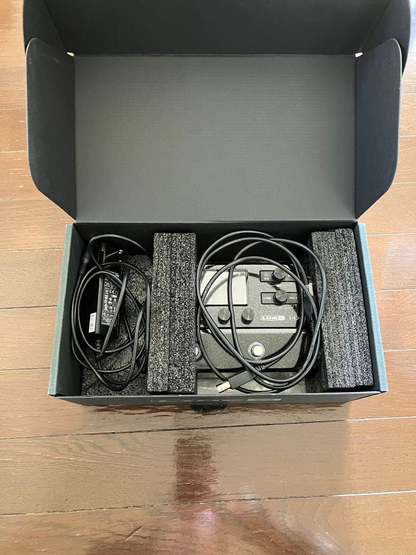 LINE 6 HX STOMP 電源、箱等備品セット(現状渡し)