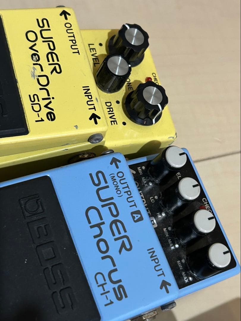 BOSS ギターエフェクターセット SD-1 CH-1 GE-7 DS-2