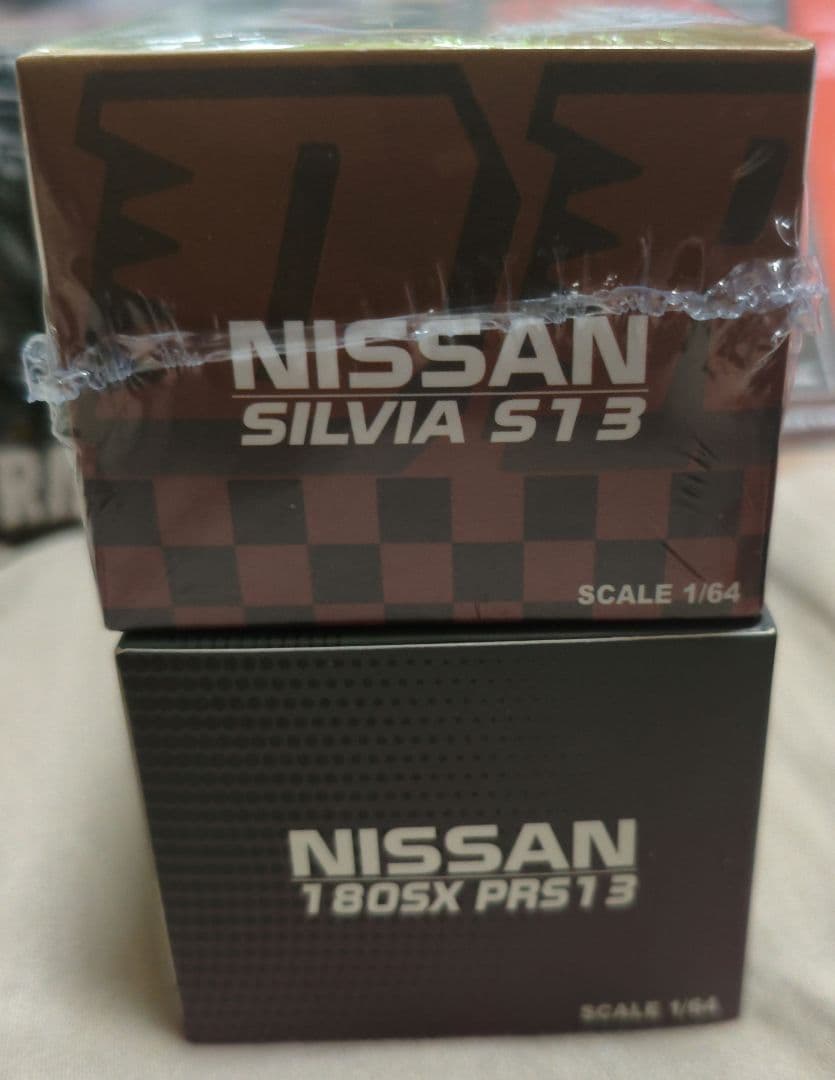Nissan Silvia S13 & 180SX PS13 ミニカーセット