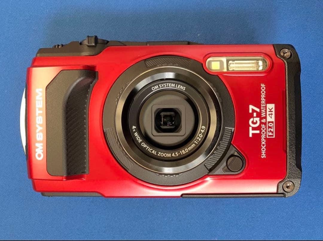 OM SYSTEM TG-7 レッド