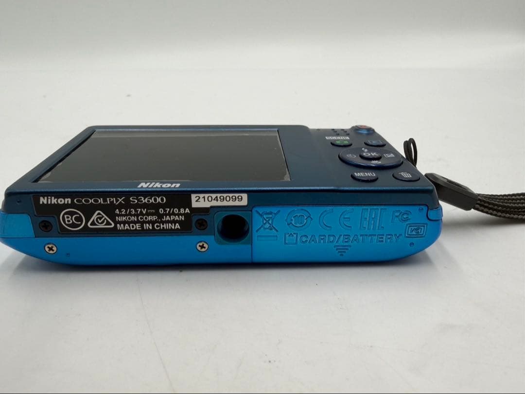 Nikon COOLPIX ニコン クールピクス S3600 ブルー