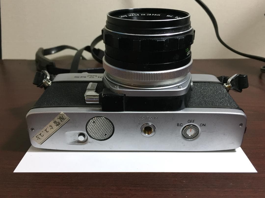 完動品！ minolta srt101 ミノルタ カメラ ロッコール レンズ2本