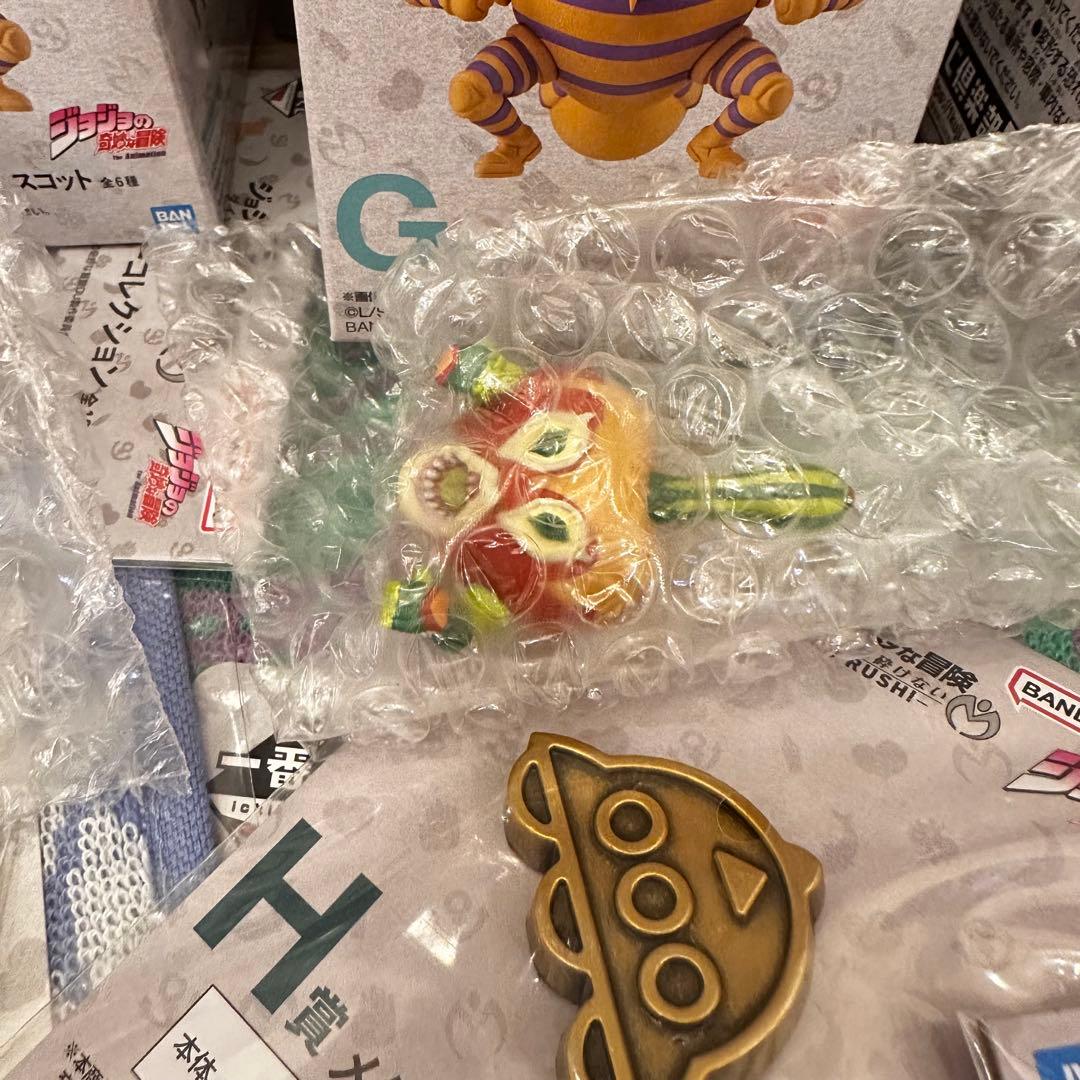 一番くじ　ジョジョ　フィギュアコンプ　g賞4種