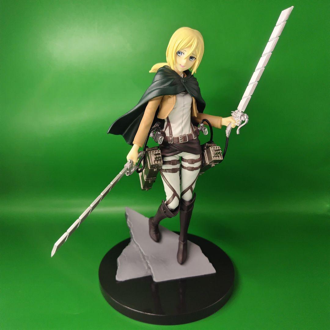 美少女フィギュア　進撃の巨人　タイトー　クリスタ・レンズ フィギュア ジャンク