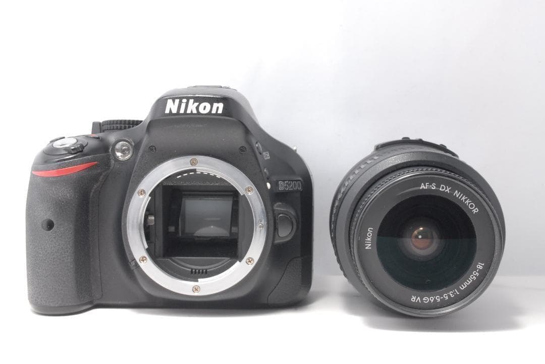 Nikon D5200 18-55mm VR レンズキット スマホ転送