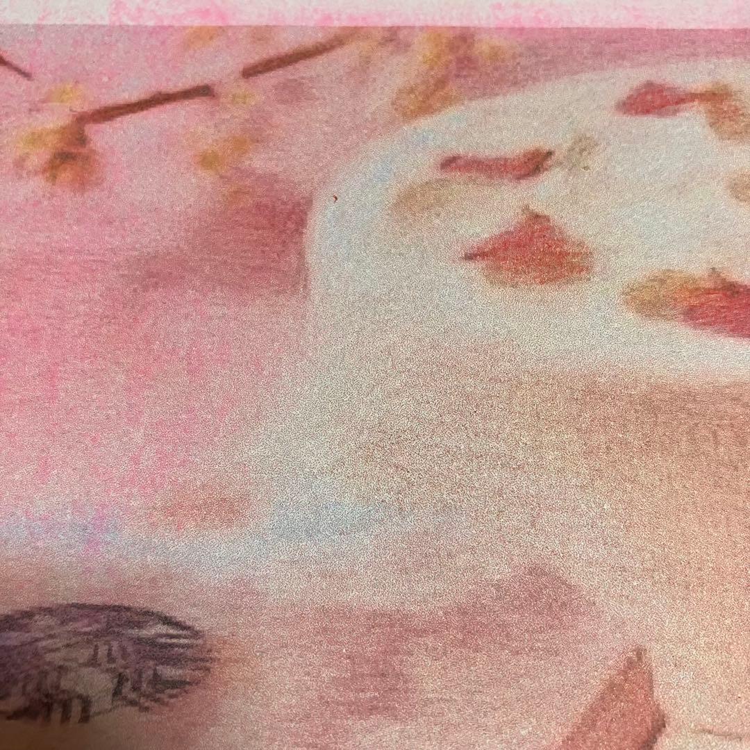 スイーツアート4 パステル画　額縁寸法32.7㎝×24.0㎝×1.5㎝