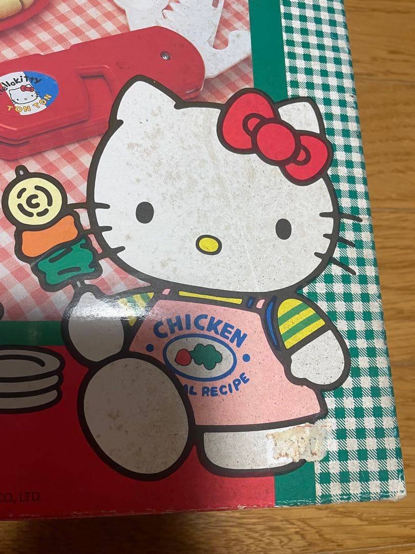 【希少•未使用】新品 昭和レトロ ハローキティ いろいろナイフでバーベキュー