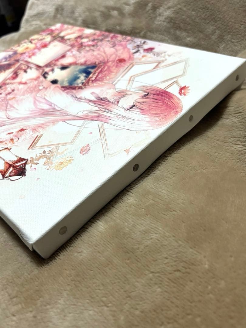 「絵師100人展12」和式はざの先生キャンバスアート