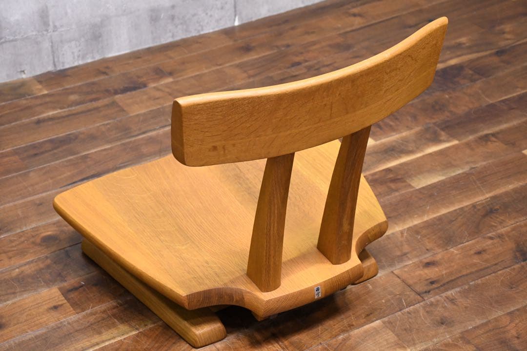 EFK105 飛騨産業 希少シリーズ 円空 SE250 座椅子 回転ベース 板座