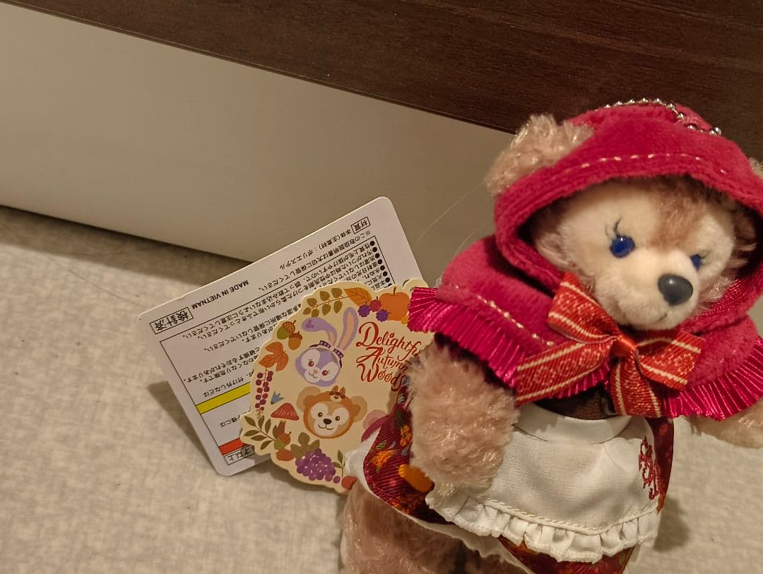 シェリーメイ ぬいぐるみバッジ 秋のぼうけん 2019 赤ずきん