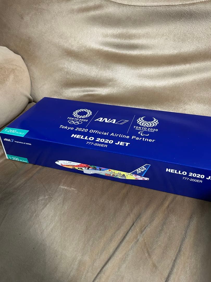 航空機・ヘリコプター ANA HELLO 2020 JET 777-200ER 1:200