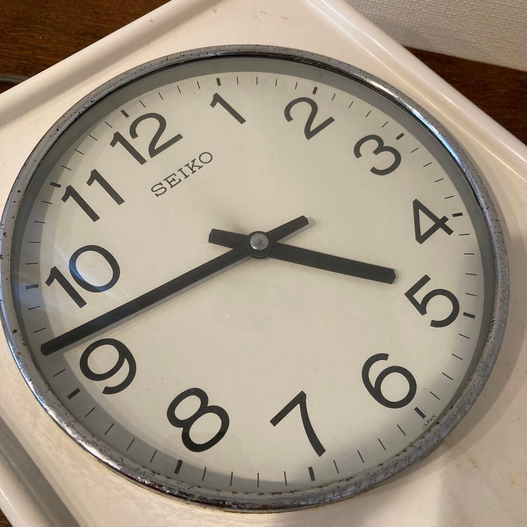 SEIKOセイコー　業務用時計　レトロ　アンティーク60HZ 取扱説明書付