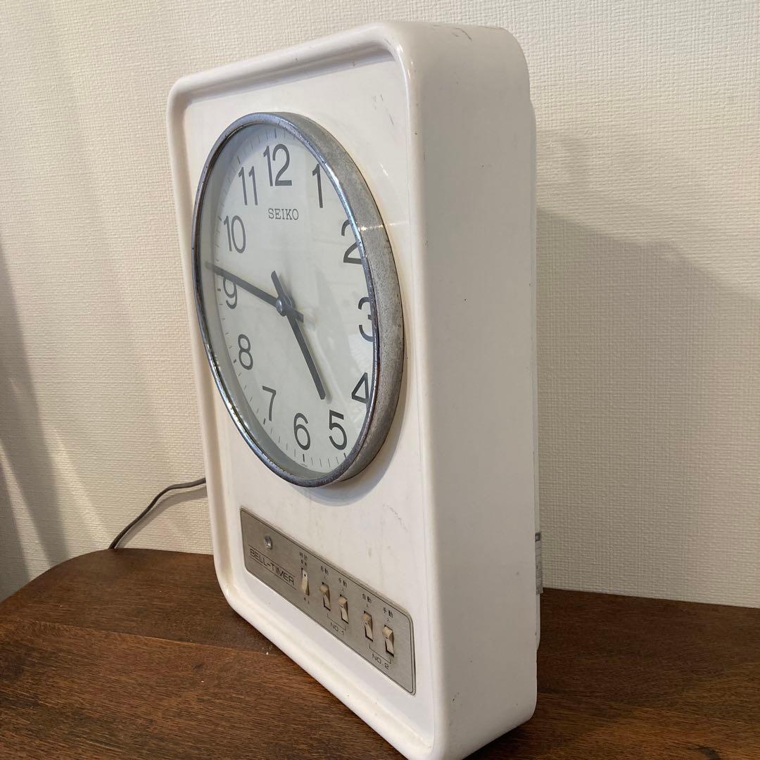 SEIKOセイコー　業務用時計　レトロ　アンティーク60HZ 取扱説明書付
