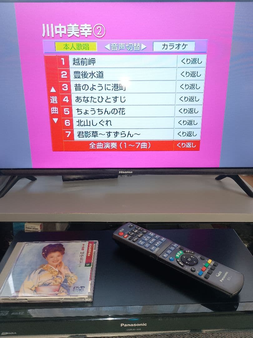 パナソニック ブルーレイレコーダー 「DMR-BZT600」 動作品