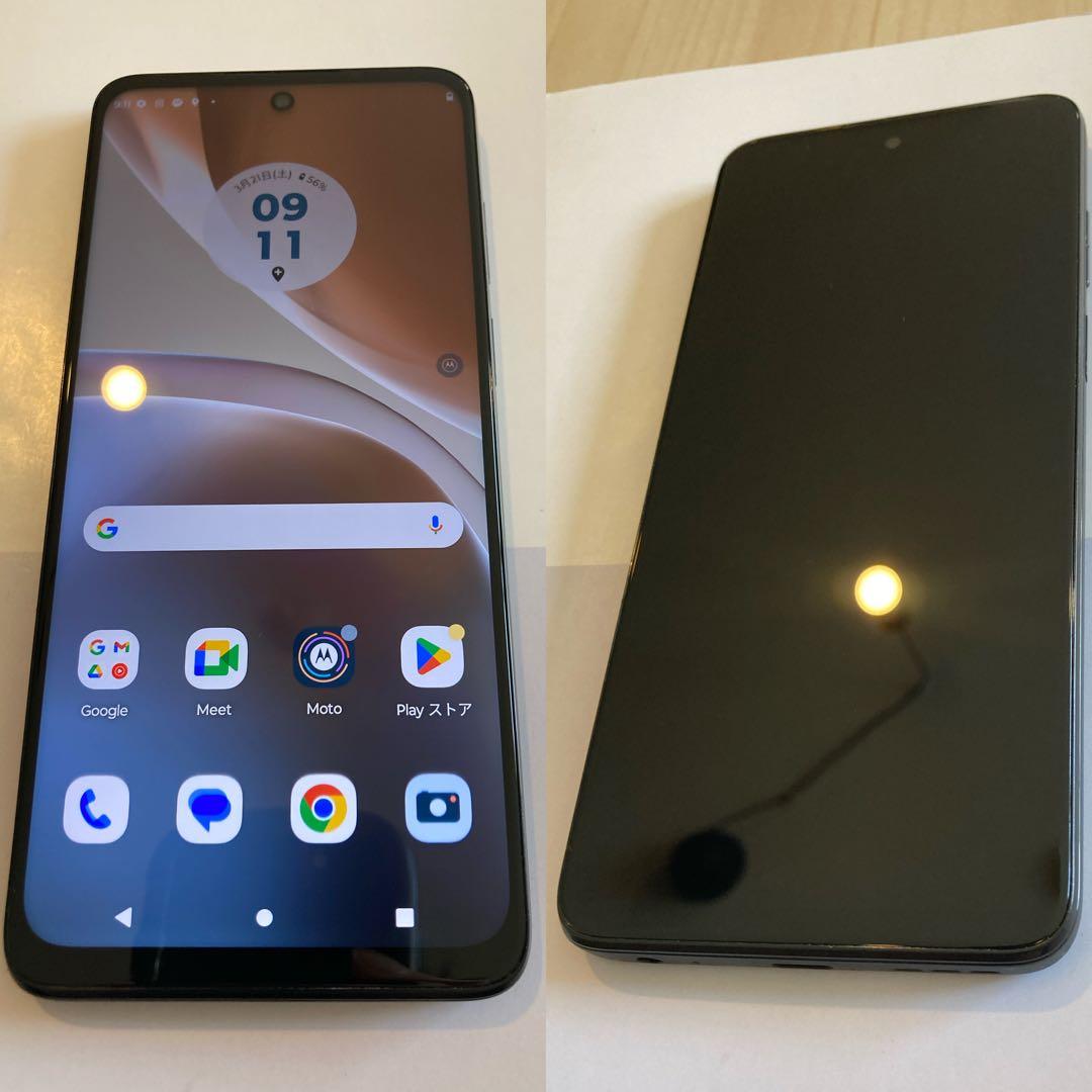 【液晶美品 付属品付】MOTOROLA スマートフォン moto g32