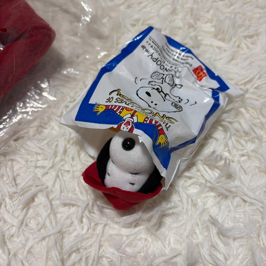 【新品未開封】スヌーピー マクドナルド ぬいぐるみ 28個セット（内1個開封済）