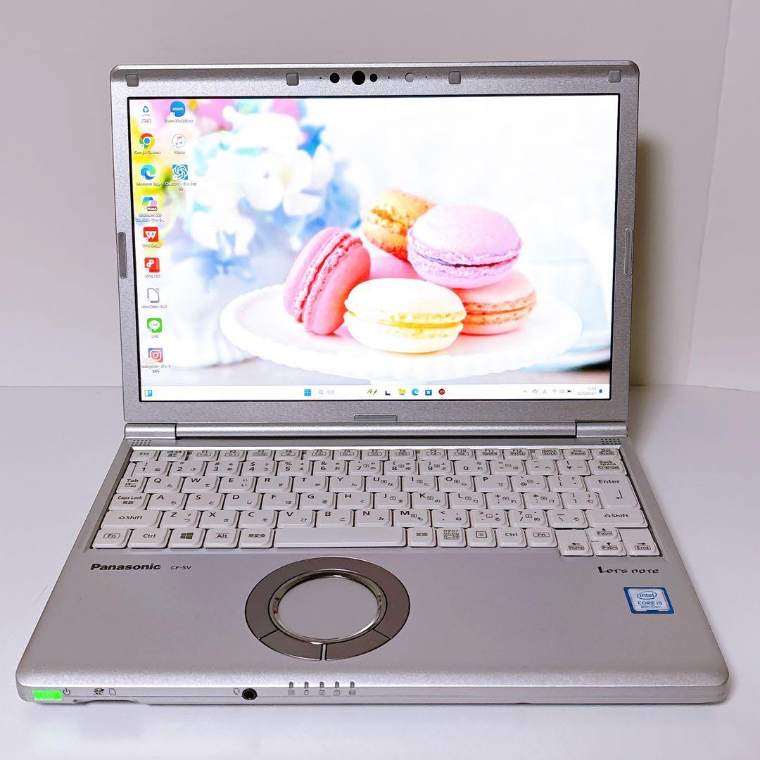 レッツノート CF-SV8 core i5 SSD256GB マルチタスクOK