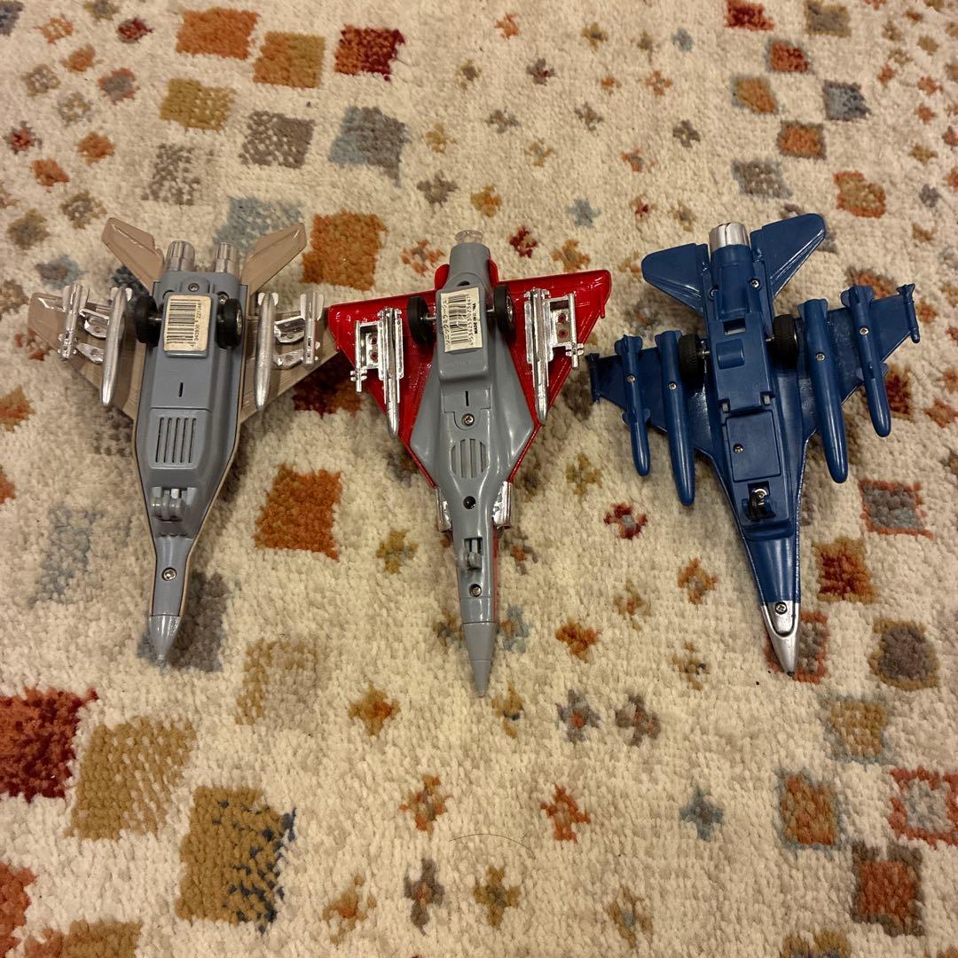 戦闘機ミニチュアモデル3機セット