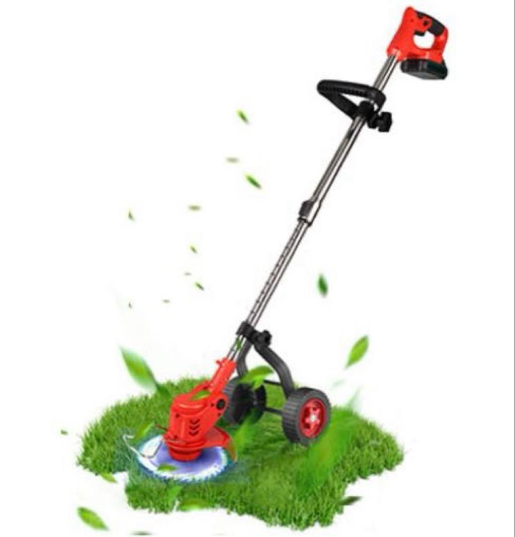 75 草刈機 電動草刈り機 コードレス 除草 芝刈り 草刈り 簡単操作 ビーバー