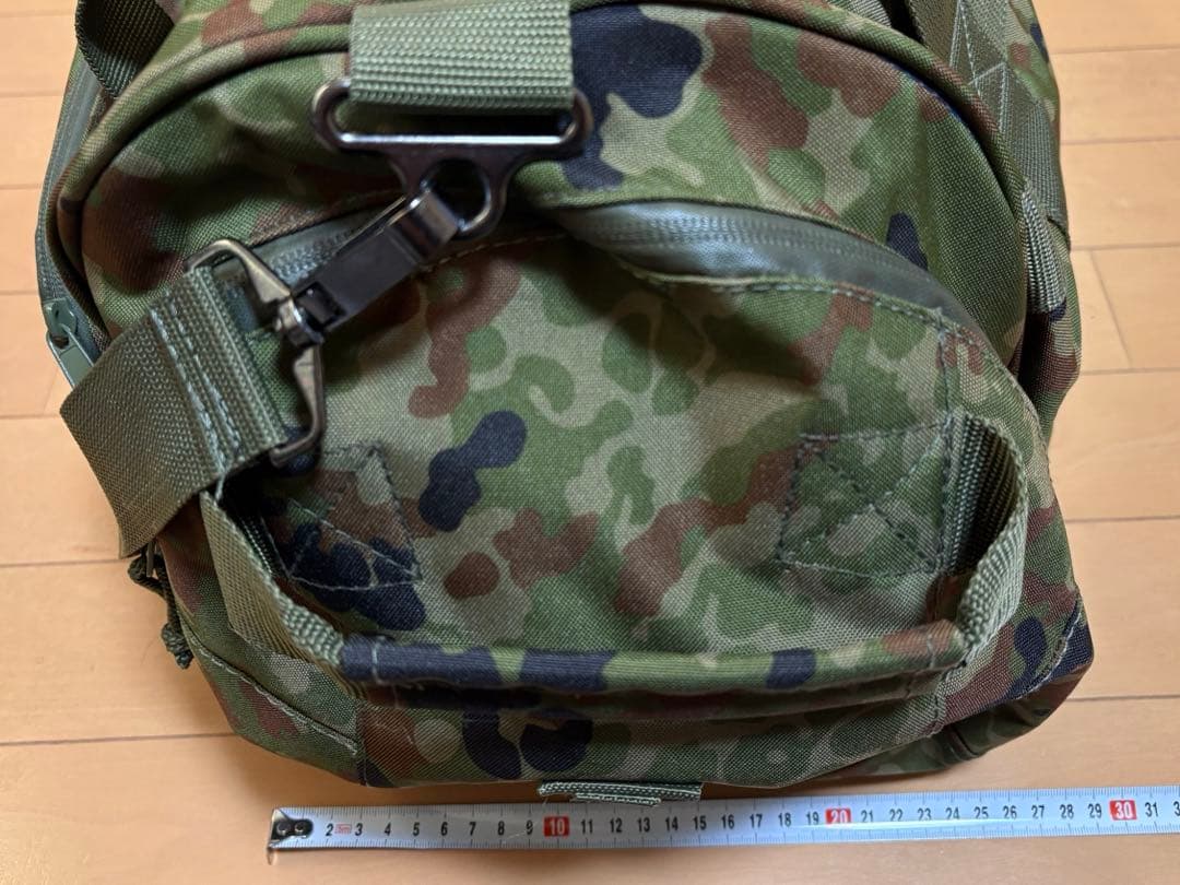 【ほぼ未使用】極上 陸自迷彩 バッグ2点セット 大型ボストン＆ショルダーポーチ