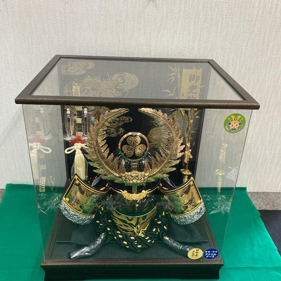 KS6 徳川兜　着用兜ケース入り　5月兜ケース入り　5月鎧兜　兜ケース