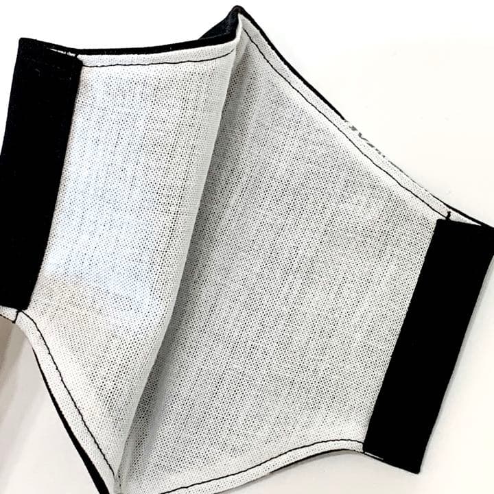 No.277  オーダーマスク　ハンドメイド　オルテガ柄　グレー　おまとめ割