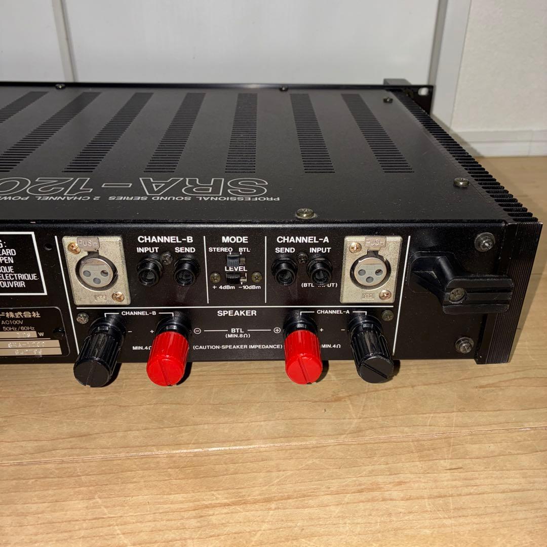動作品　Roland SRA-1200 パワーアンプ　いい音